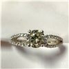 Image 1 : BZ1628-5 14K DIAMOND (1.10CT,SI-1) RING
