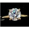 Image 1 : BZ1924-52L 10K MOISSANITE(1CT) RING
