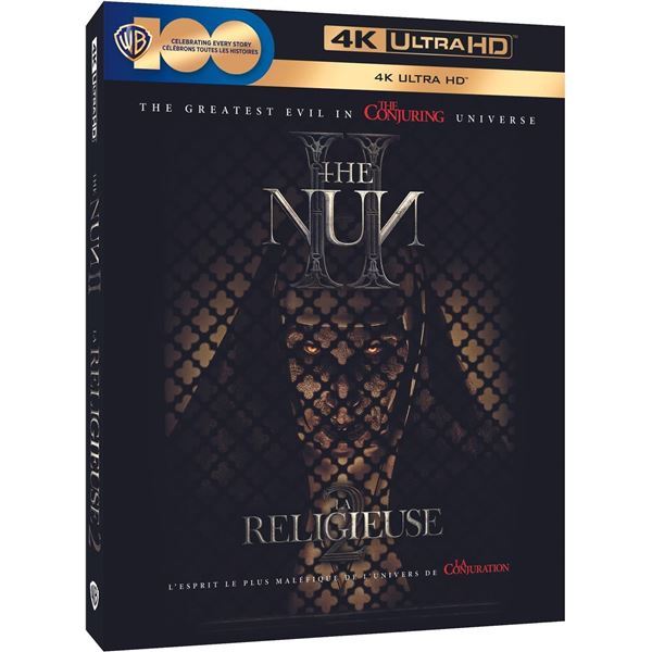 NEW 4K ULTRA HD BLU-RAY THE NUN 2  WITH SPECIAL