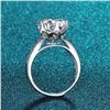 Image 4 : 5 CT GRA CERTIFIED BRILLIANT CUT MOISSANITE 925S