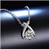 Image 3 : 1 CT GRA CERTIFIED MOISSANITE 925 SILVER NECKLACE
