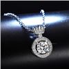 Image 2 : 1 CT GRA CERTIFIED MOISSANITE 925 SILVER NECKLACE