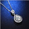 Image 2 : 1 CT GRA CERTIFIED MOISSANITE 925 SILVER NECKLACE