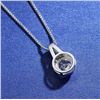 Image 3 : 1 CT GRA CERTIFIED MOISSANITE 925 SILVER NECKLACE