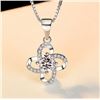 Image 2 : 1 CT GRA CERTIFIED MOISSANITE 925 SILVER NECKLACE