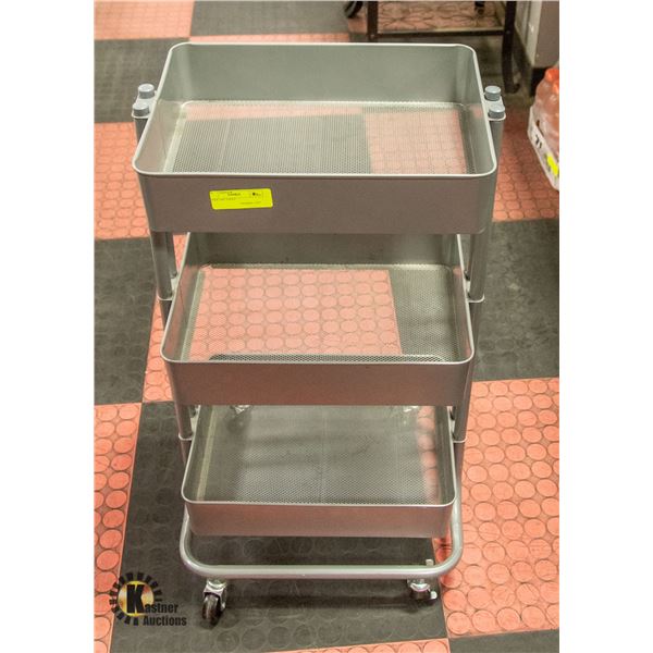 3 TIER ROLLING TROLLEY