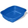 Image 1 : NEW BLUE "GIANT" CAT LITTER PAN H-6" W-15" L-20.5"