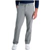 Image 1 : NEW HAGGAR FLAT FRONT CLASSIC FIT NO IRON KHAKI