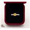 Image 1 : #16-1.00 CT GRA CERTIFIED MOISSANITE VVS YELLOW