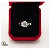 Image 1 : #26-3.00 CT GRA CERTIFIED MOISSANITE VVS SET IN HA