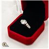 Image 2 : #26-3.00 CT GRA CERTIFIED MOISSANITE VVS SET IN HA