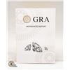 Image 3 : #62-1.00 CT GRA CERTIFIED MOISSANITE VVS D COLOR W