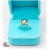 Image 2 : #54-5.76 CT PRINCESS CUT MOISSANITE VVS BLUE COLOR