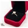 Image 2 : #61-10 KT YELLOW GOLD WITH 2.00 CT GRA CERTIFIED