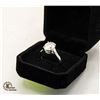 Image 2 : #53-5.00 CT OVAL CUT GRA CERTIFIED MOISSANITE VVS