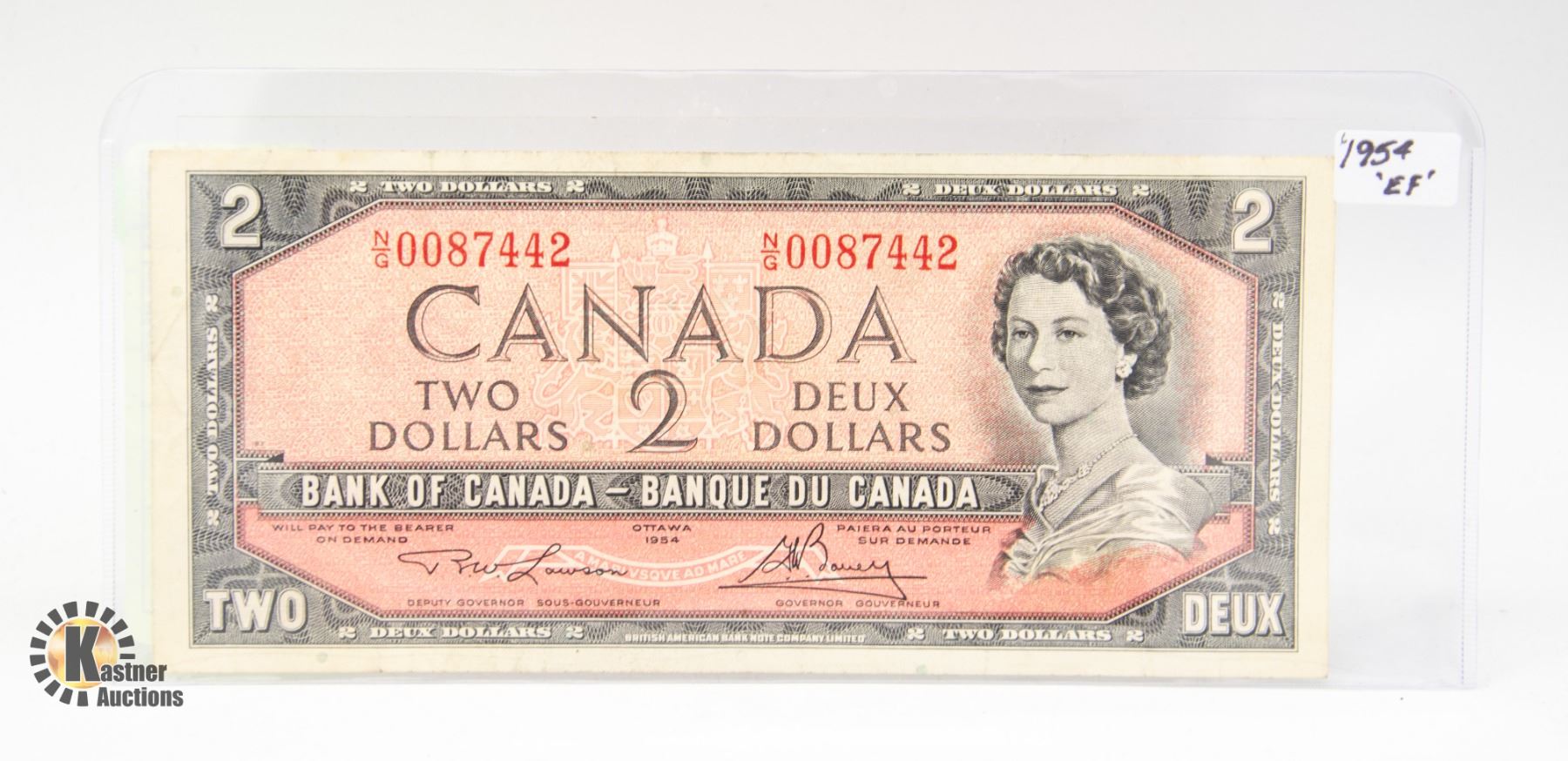 1954 TWO DOLLAR BILL
