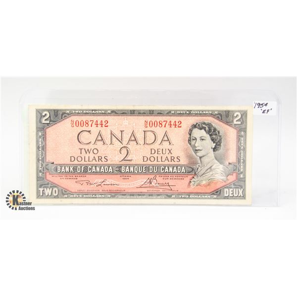 1954 TWO DOLLAR BILL