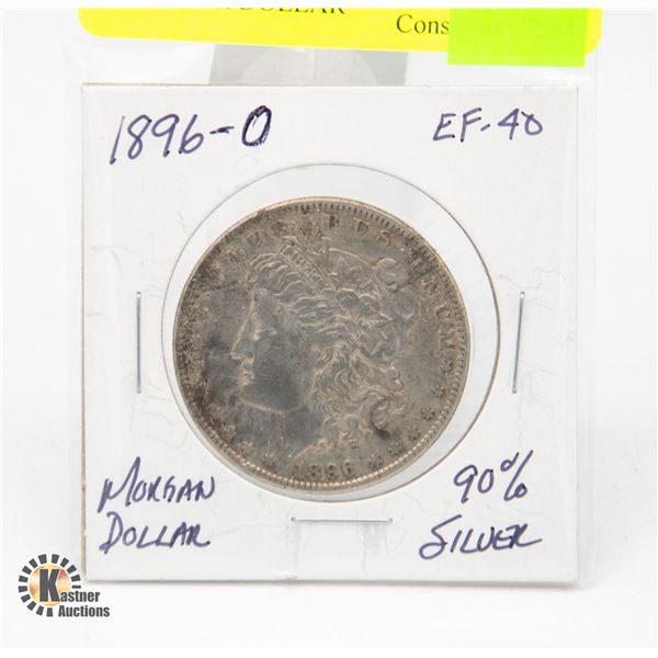 1896 MORGAN SILVER DOLLAR
