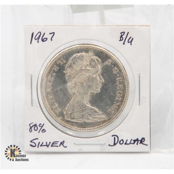 1967 CANADA SILVER DOLLAR