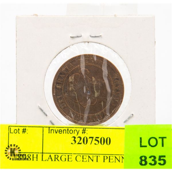 1898H LARGE CENT PENNY