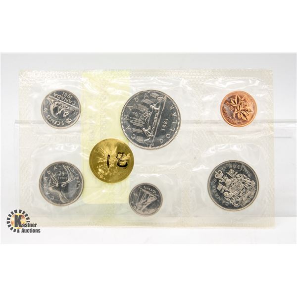 MINT PROOF-LIKE SET 1981