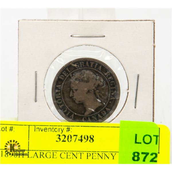 1890H LARGE CENT PENNY