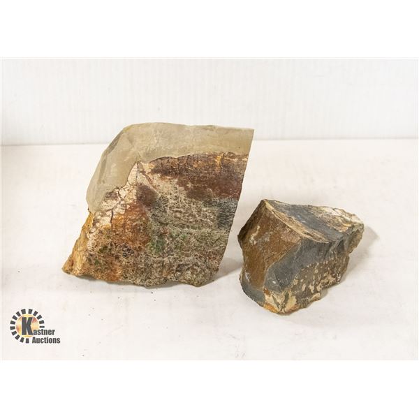 RAW NATURAL AMMOLITE ROUGH STONE UNTREATED