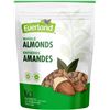Image 1 : NEW 2LB  BAG EVERLAND NATURAL WHOLE ALMONDS