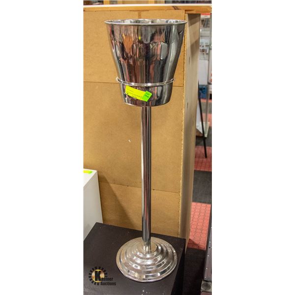 METAL ICE BUCKET WITH STAND