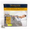 Image 1 : NEW PENDLETON 20 LBS WEIGHTED BLANKET 48 X 72