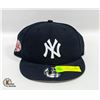 Image 1 : BLACK NEW  YORK YANKEES SIDE BRIM HAT ADJUSTABLE