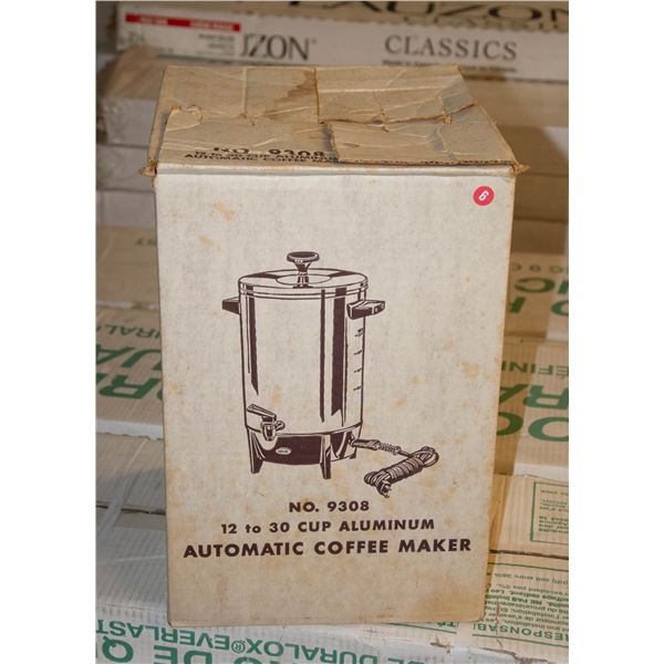 30 CUP ALUMIUM COFFEE POT