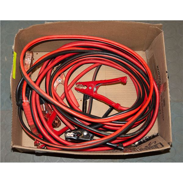 2PCS 12' BOOSTER CABLES