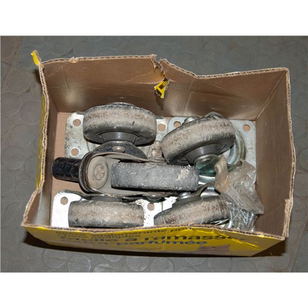 HEAVY DUTY 4' CASTER WHEELS