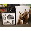 Image 1 : 3 PC ESTATE LOT - HORSES