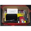 Image 1 : BOX OF OFFICE SUPPLIES