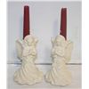 Image 1 : ANGEL OF LIGHT PORCELAIN BISQUE X2