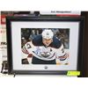 Image 1 : FRAMED SIGNED OILERS MEMORABILIA 12.75" X 15.75"