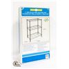 Image 1 : 3-TIER BLACK WIRE SHELVING UNIT IN BOX