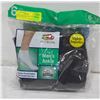 Image 1 : ANKLE SOCKS BLACK 6-12 SIZE 6-PACK FRUIT OF