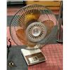 Image 1 : VINTAGE MASTERCRAFT 14" OSCILLATING FAN