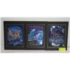 Image 1 : DRAGON FOIL ART 3 PC LOT