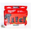 Image 1 : MILWAUKEE 8PC MULTI-TOOL TITANIUM BLADE KIT