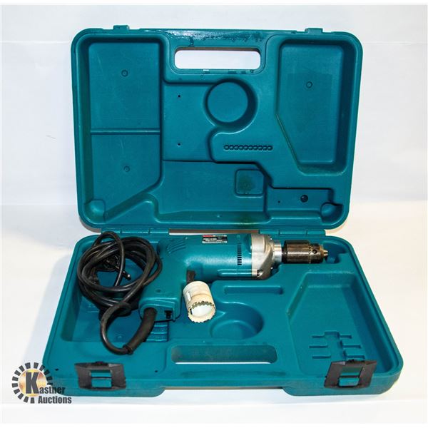 1/2" MAKITA DRILL - WITH CARRY CASE