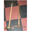 Image 1 : ANTIQUE LOOPERS AXE + HATCHET