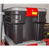 Image 1 : NEW RUBBERMAID ACTION PACKER TOTE 90.8L