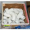 Image 1 : PVC PIPE FITTINGS ASSORTED LOT OF 28PCS
