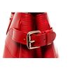 Image 6 : Louis Vuitton Red Epi Leather Passy Handbag