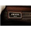 Image 7 : Prada Brown Vitello City Leather Wristlet Zip Pouch