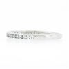 Image 6 : Classic Tiffany & Co. Platinum 0.26 ctw Channel Round Diamond Wedding Band Ring